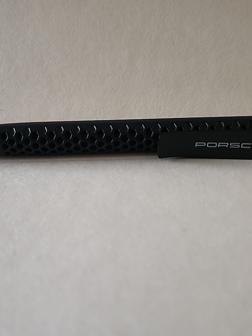 Porsche Design Black Textured Honeycomb Pen